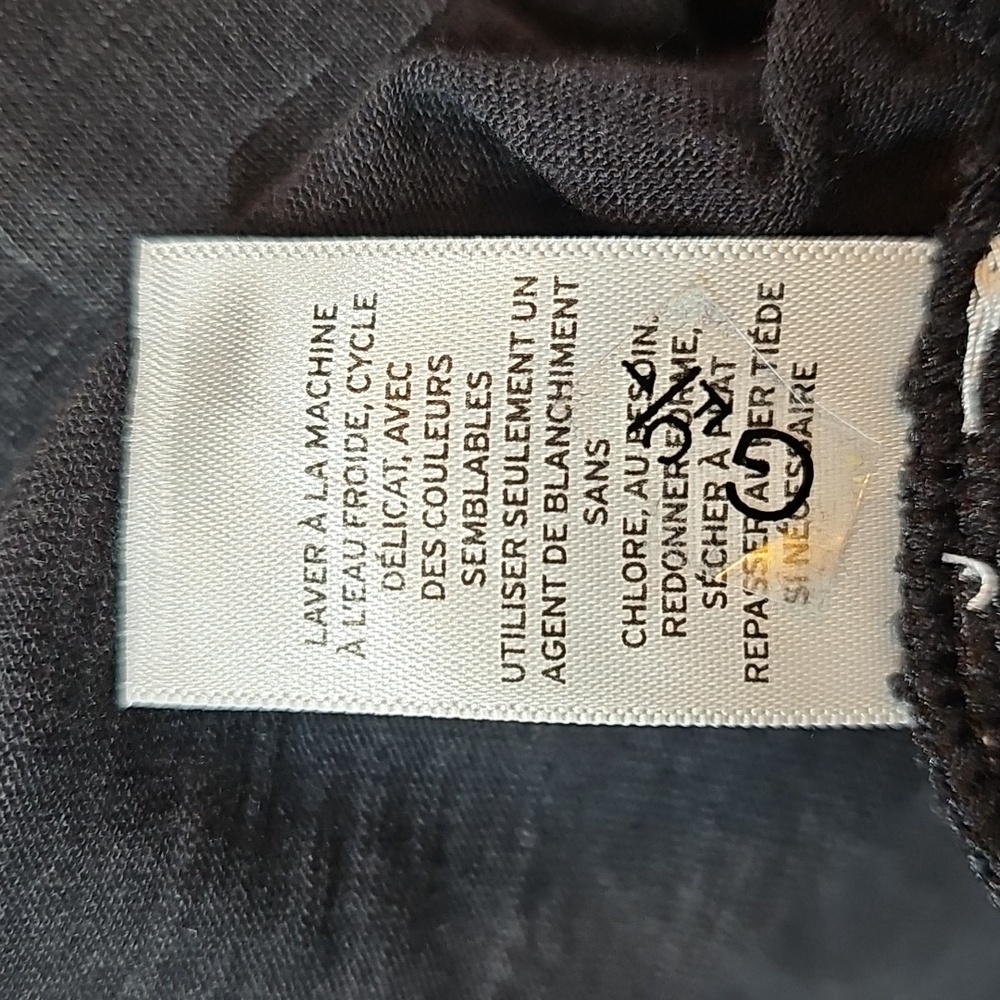 CASLON BLACK EYELET SHORT SLEEVE PULLOVER TOP - Picture 13 of 13